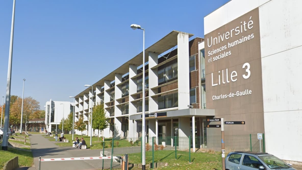 Campus Universitaire de Villeneuve d'Ascq près de Lille